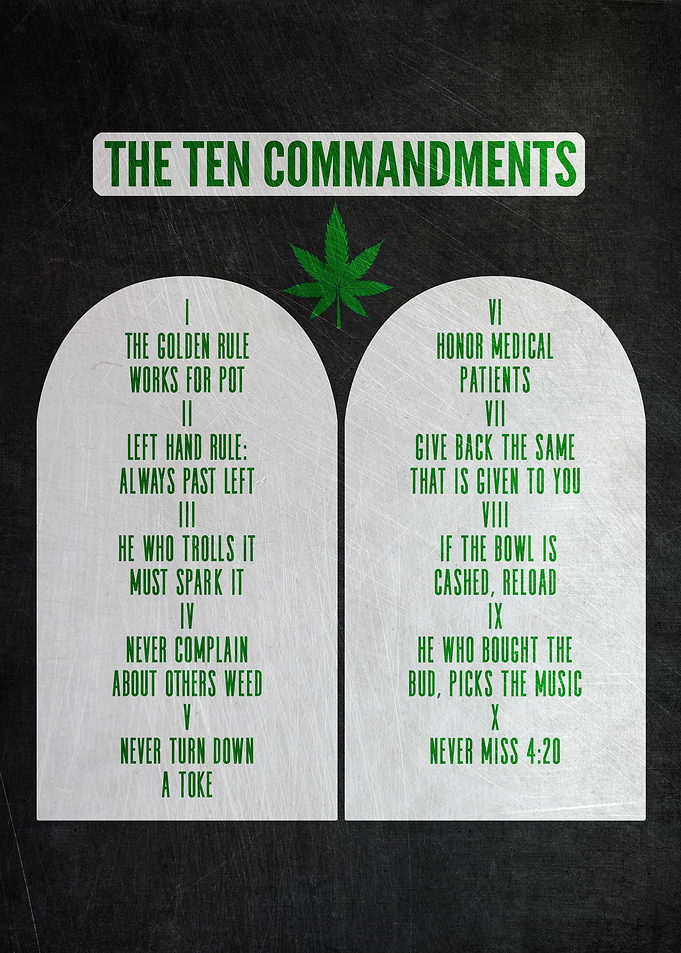 10 Commandments for Stoner