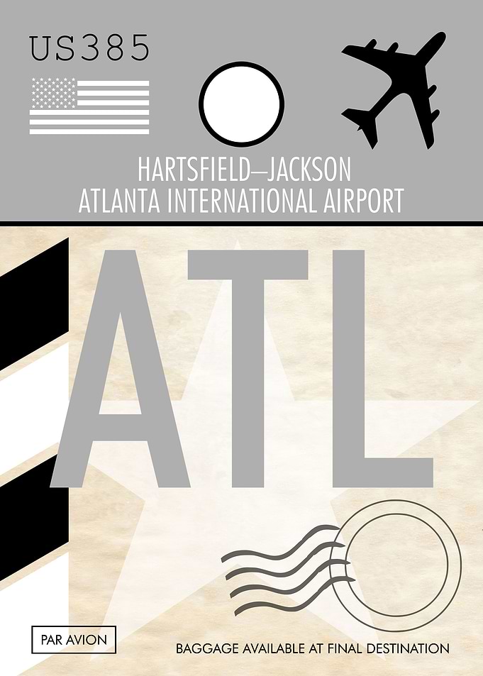 AIRPORT TAG ATLANTA