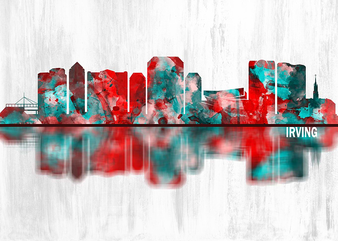 Irving Texas Skyline