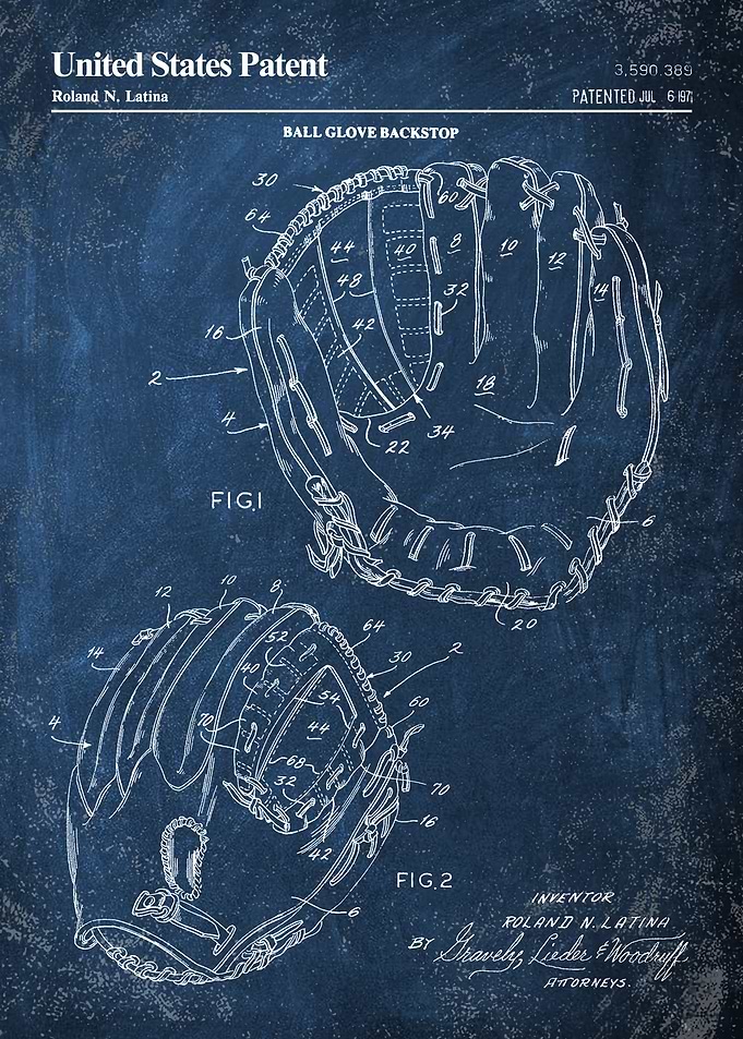 1971 ball glove