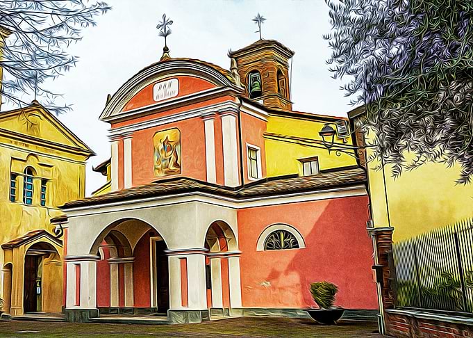 Medieval village of Barolo