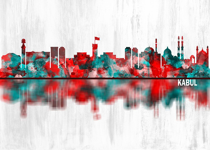 Kabul Afghanistan Skyline
