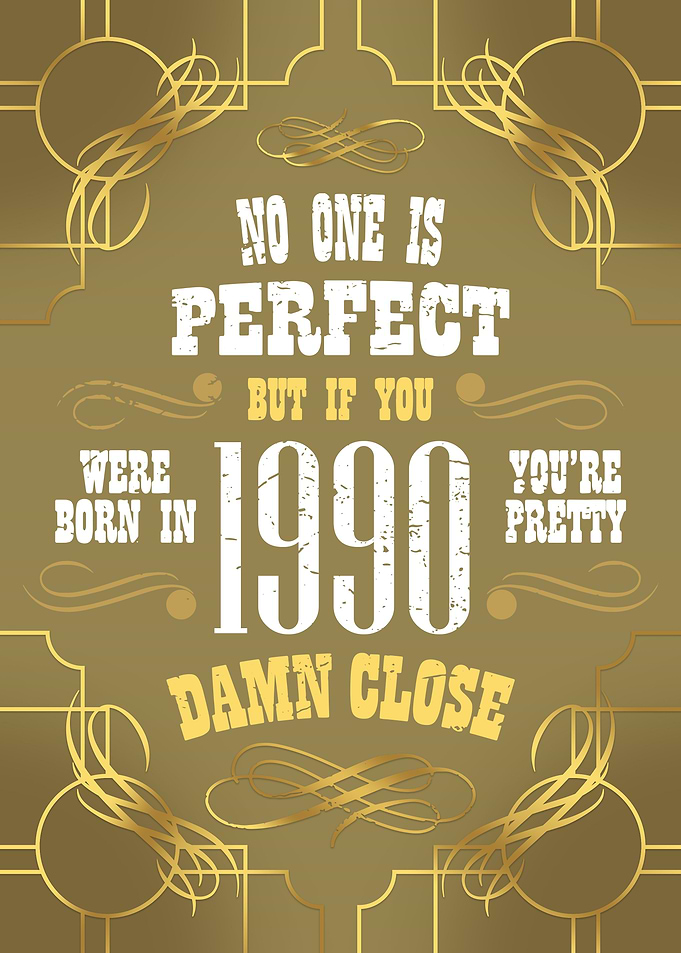 1990 No One is Perfect
