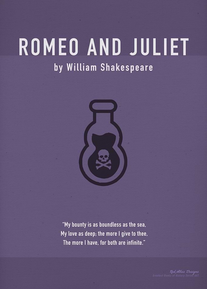 Romeo and Juliet Book Art