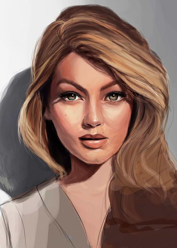 Gigi Hadid Fashion Model