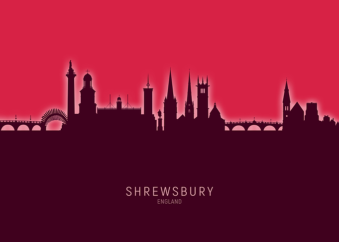 Shrewsbury Skyline England