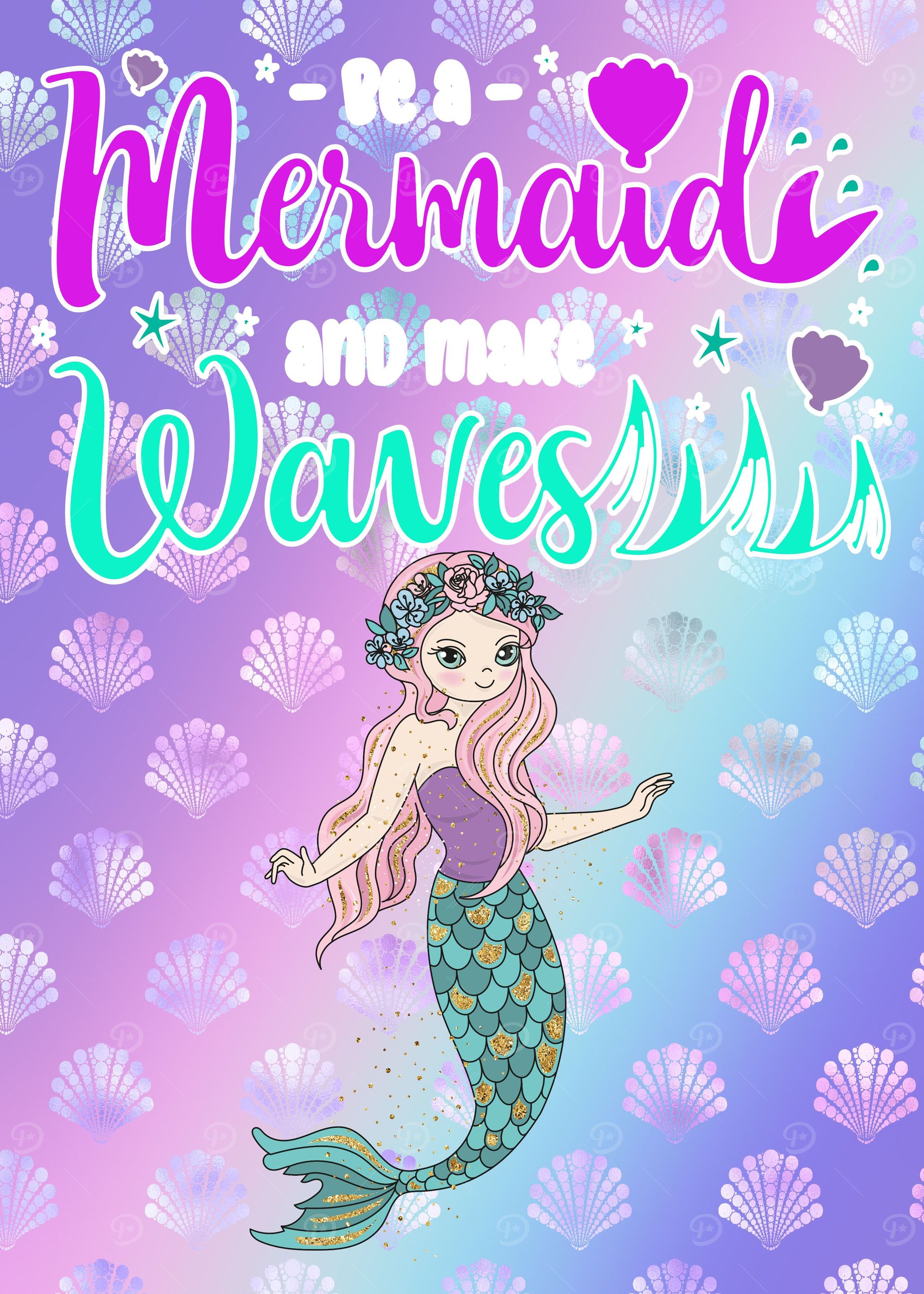 Be a Mermaid and make Wave