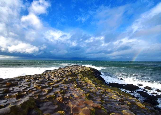 Giants Causeway Rainbow