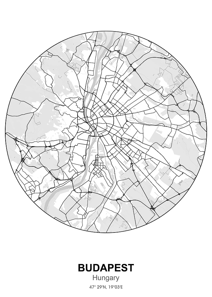 budapest circle map