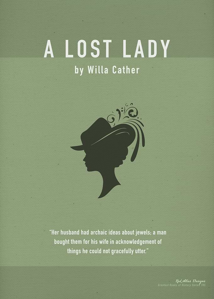 A Lost Lady Book Art