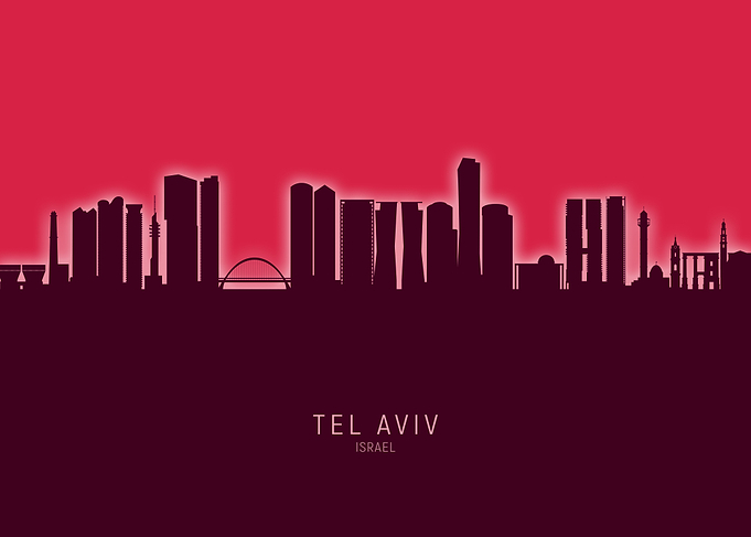 Tel Aviv Skyline Israel