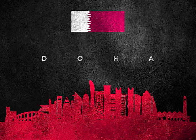 Doha Qatar Skyline