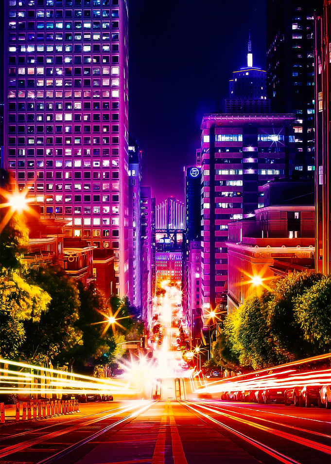 Downtown in San Fransisco