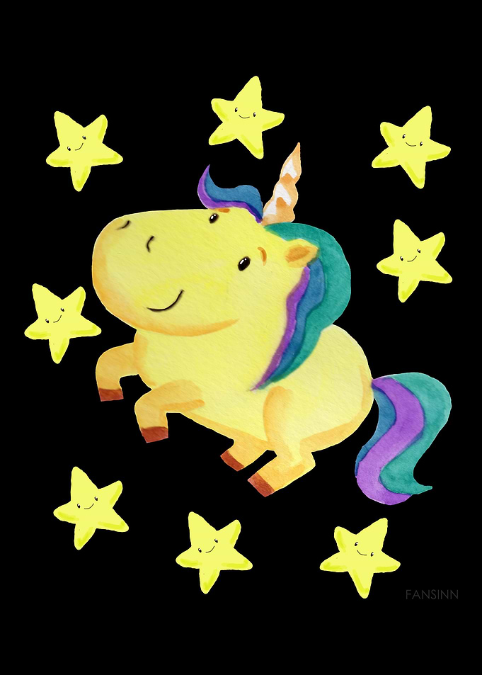 Unicorn Star mythical crea