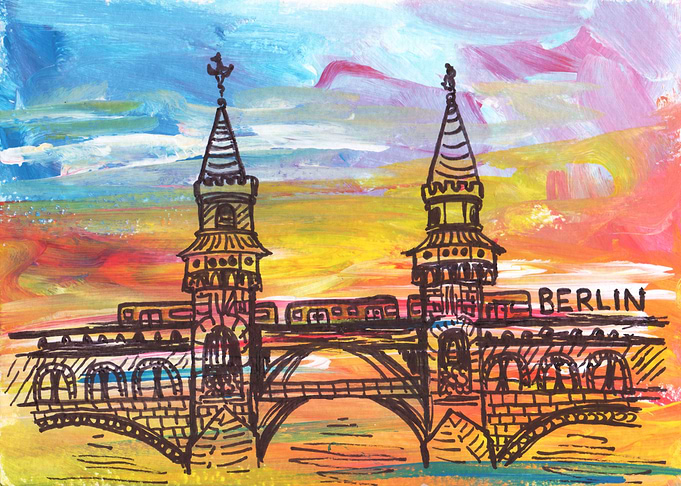 Berlin Oberbaum Bridge