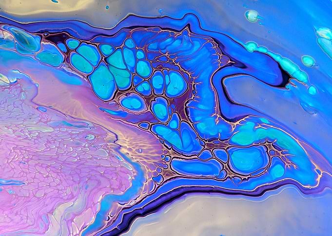 Vibrant Purple Abstract