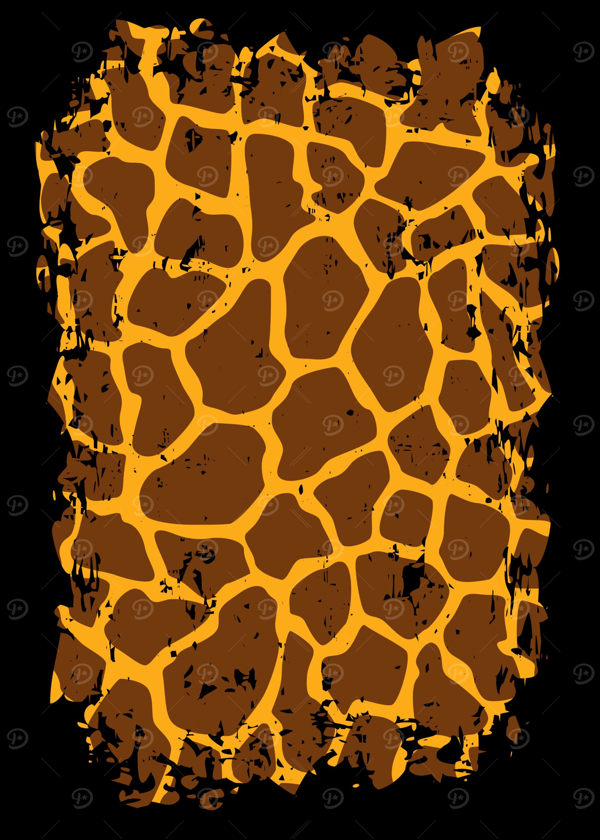 Giraffe giraffe fur