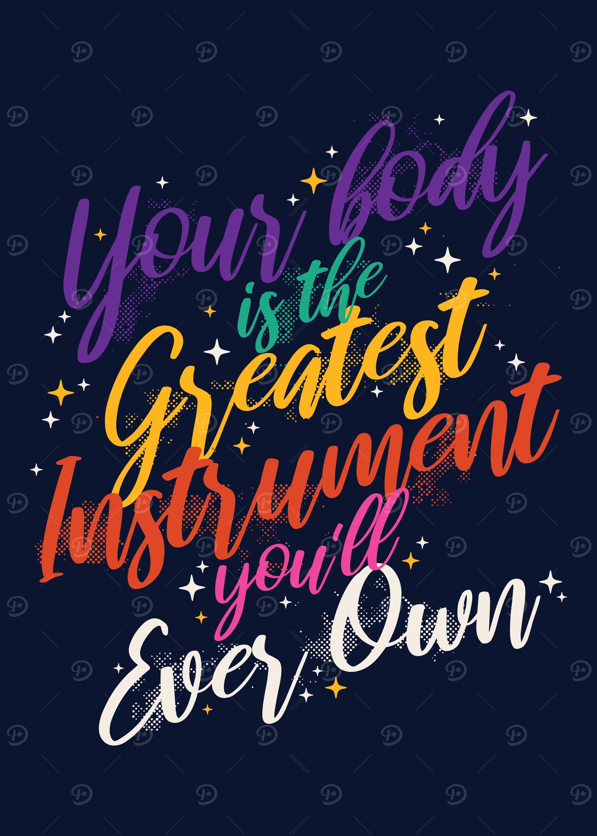 Saying about the body