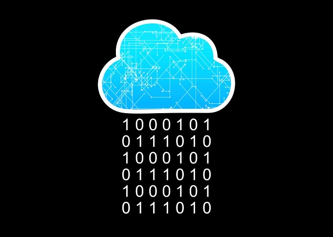 Cloud Data Rain Binary