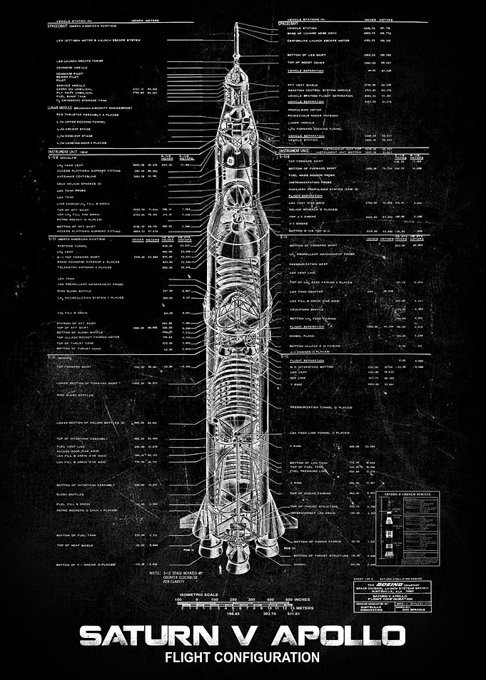 SATURN V APOLLO FLIGHT CON