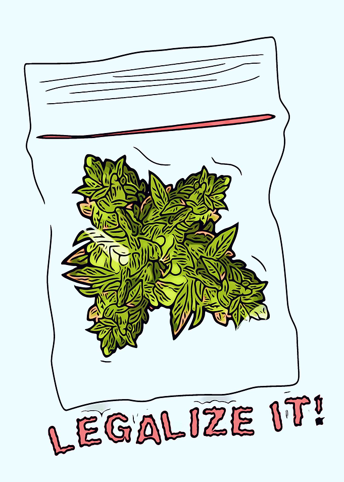 Vintage Weed Poster