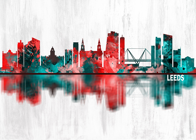 Leeds England Skyline