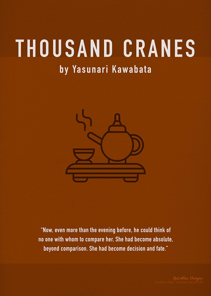 Thousand Cranes Book Art