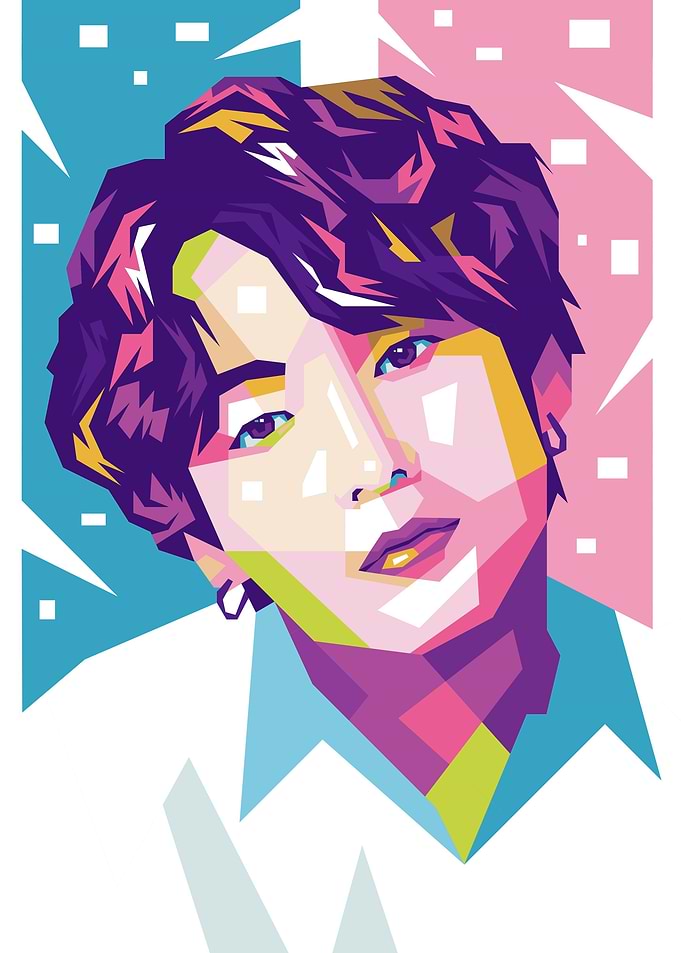 JUNGKOOK BTS POP ART