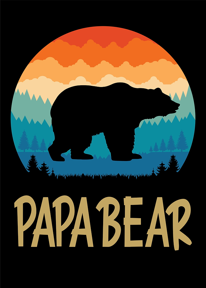 Papa Bear Fathers Day gift