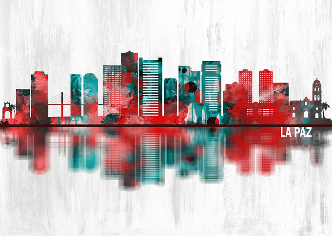 La Paz Bolivia Skyline