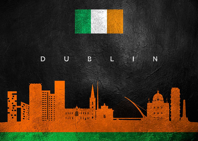 Dublin Ireland Skyline