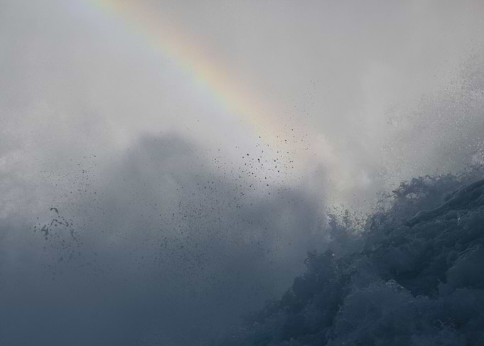Rheinfall Wasser Regenboge
