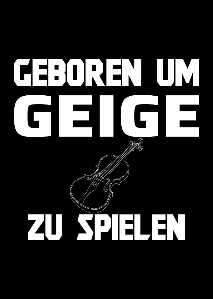 Born to be playing violin