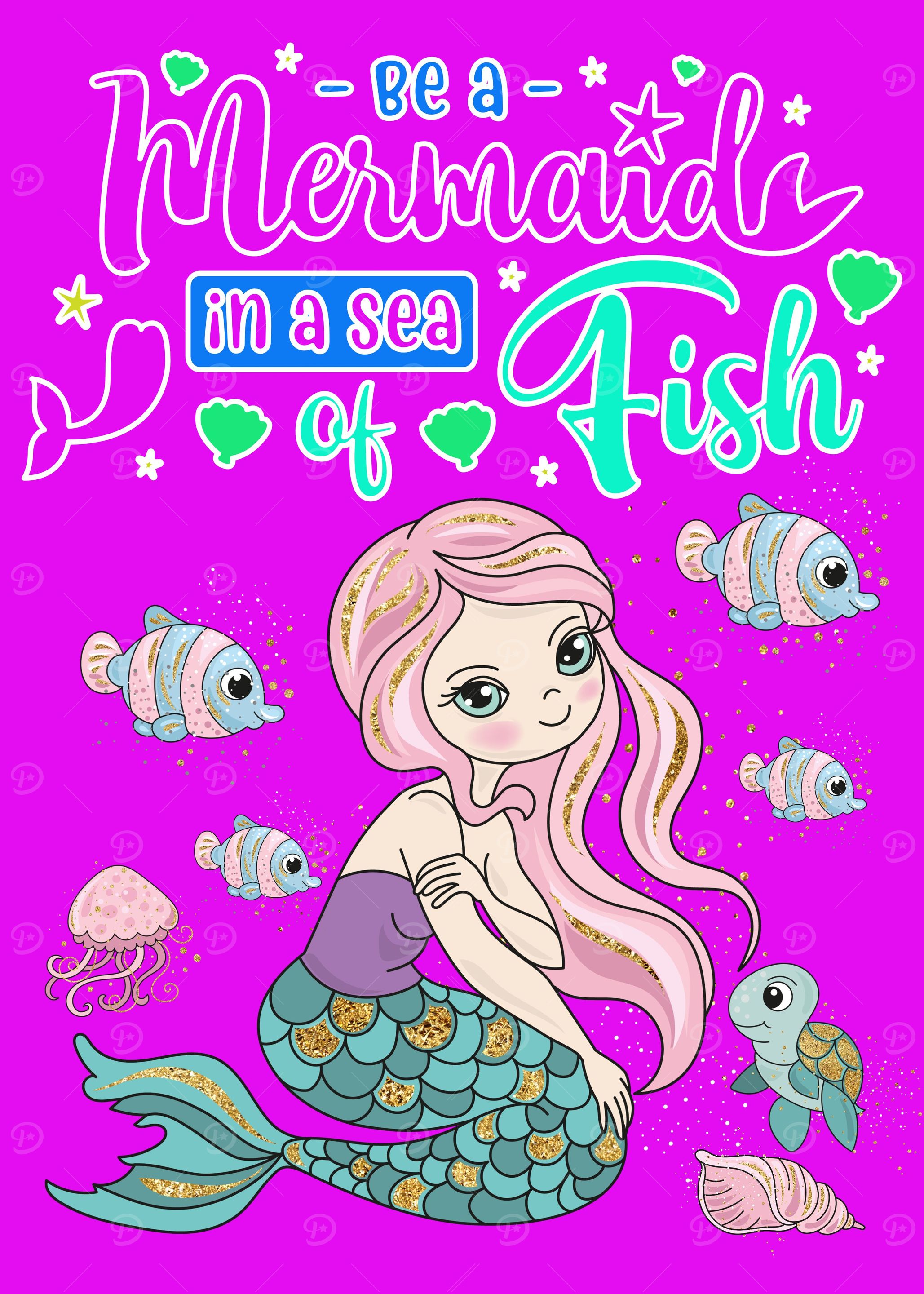 Be a Mermaid in a Sea