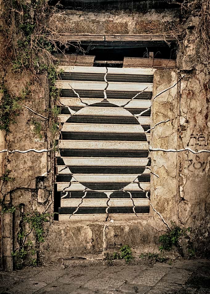 Painted Shop Shutter