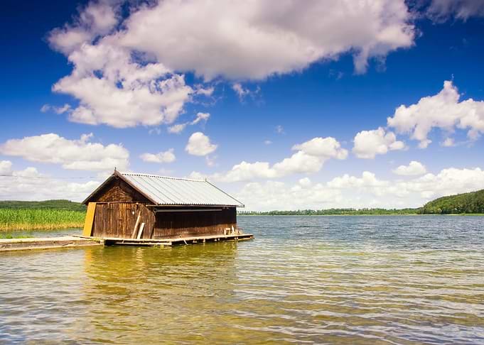 Fog Hut Sky Art Sea Lake G