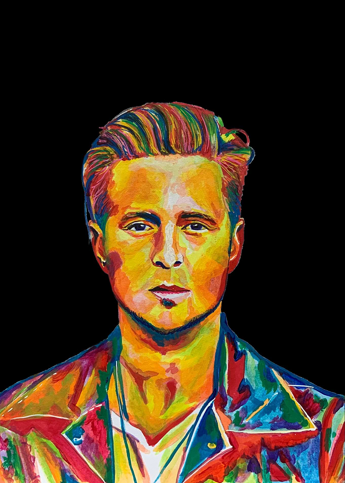 Ryan Tedder on black