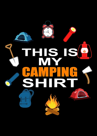 This Is My Camping Shirt C