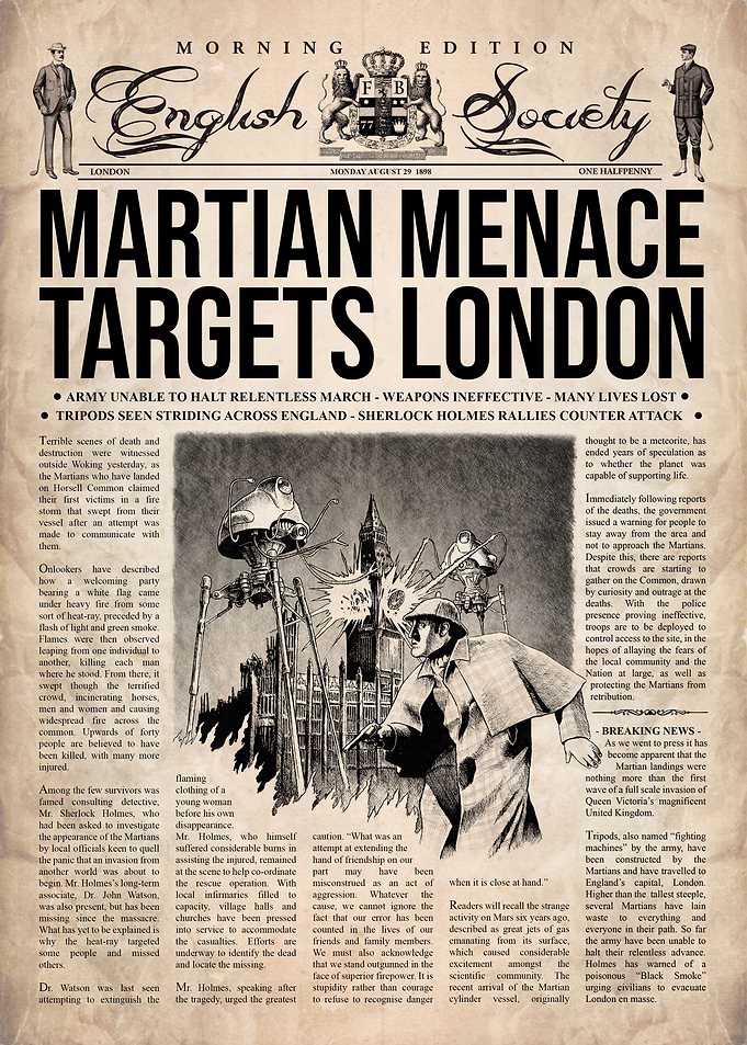 Holmes Vs The Martians