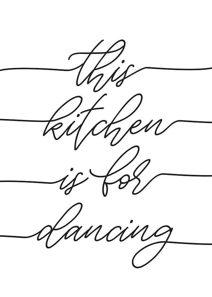 This Kitchen is for Dancin