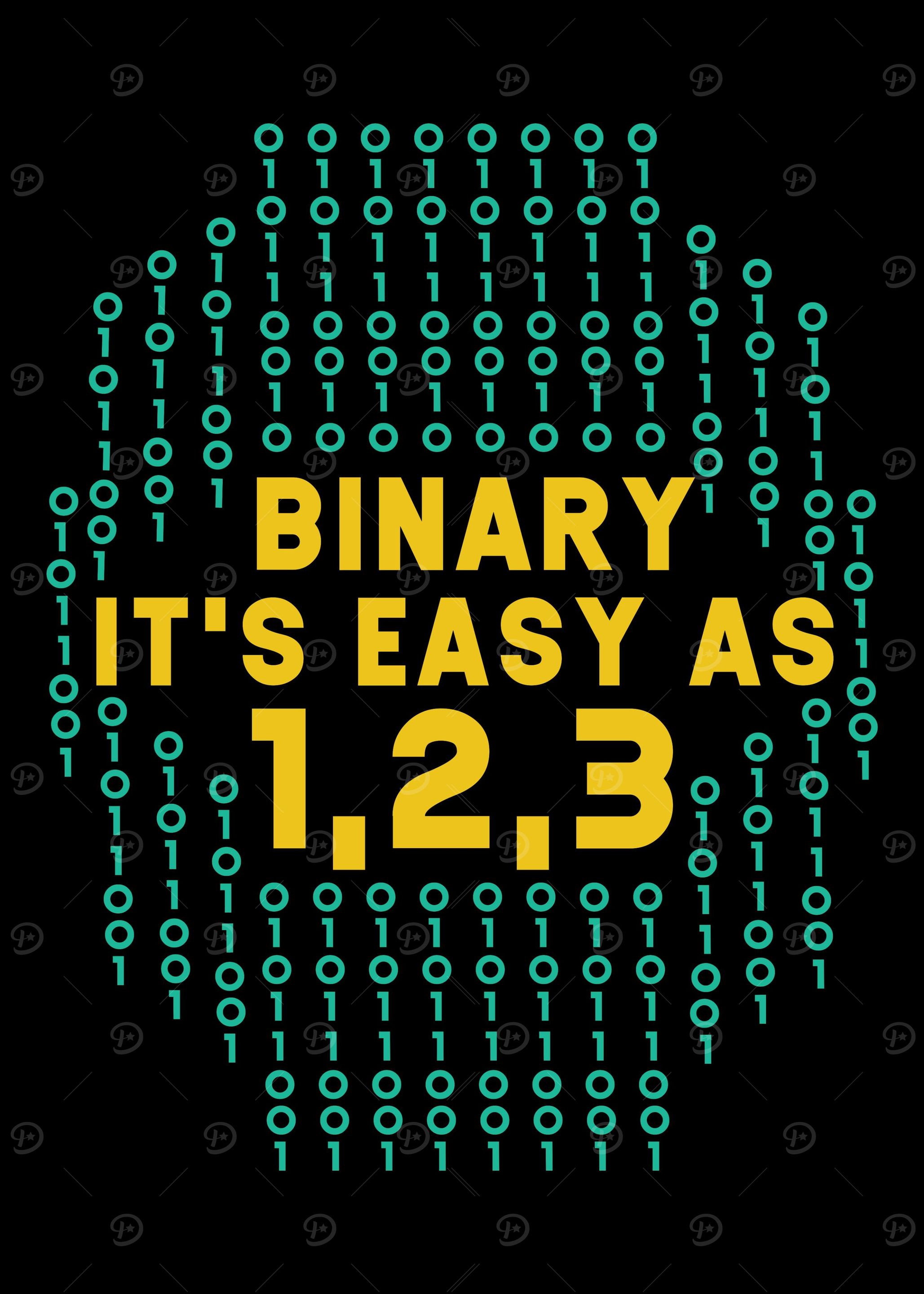 Binary Its Easy As 1 2 3