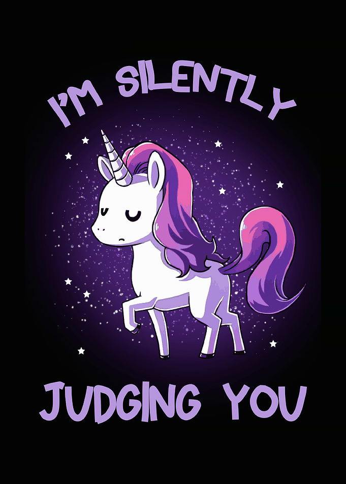 Im Silently Judging You