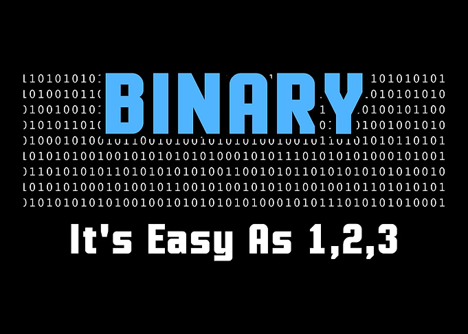 Binary Its Easy As 1 2 3