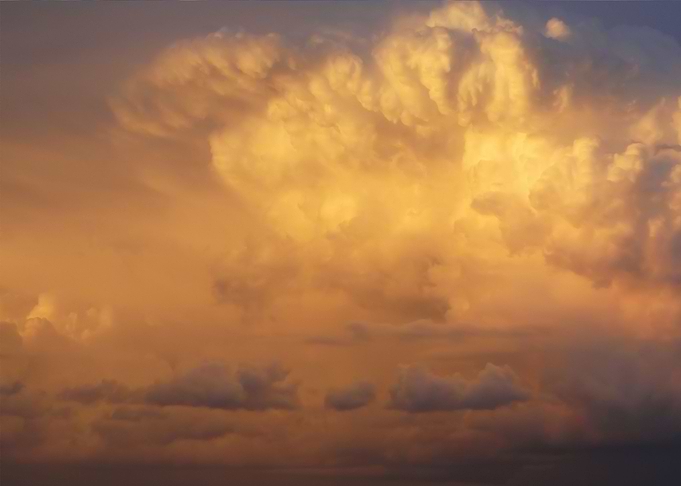 Mountain of clouds