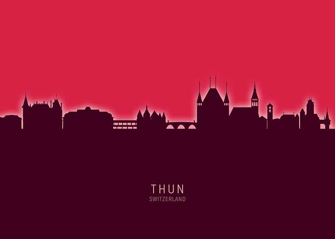 Thun Skyline Switzerland