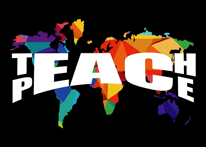 Teach Peace Teacher Or Pea