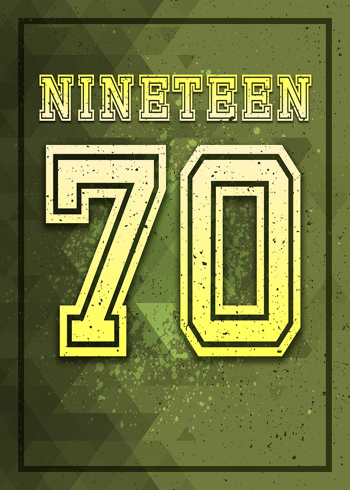 Nineteen 1970 Birthday Gif