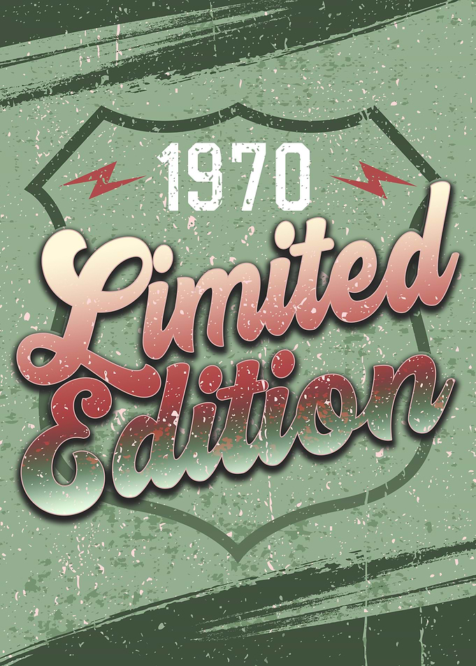 Vintage 1970 Limited Ed