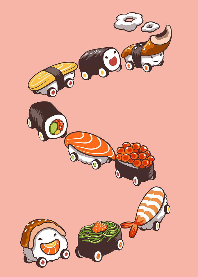 Sushi Train and Helicopter