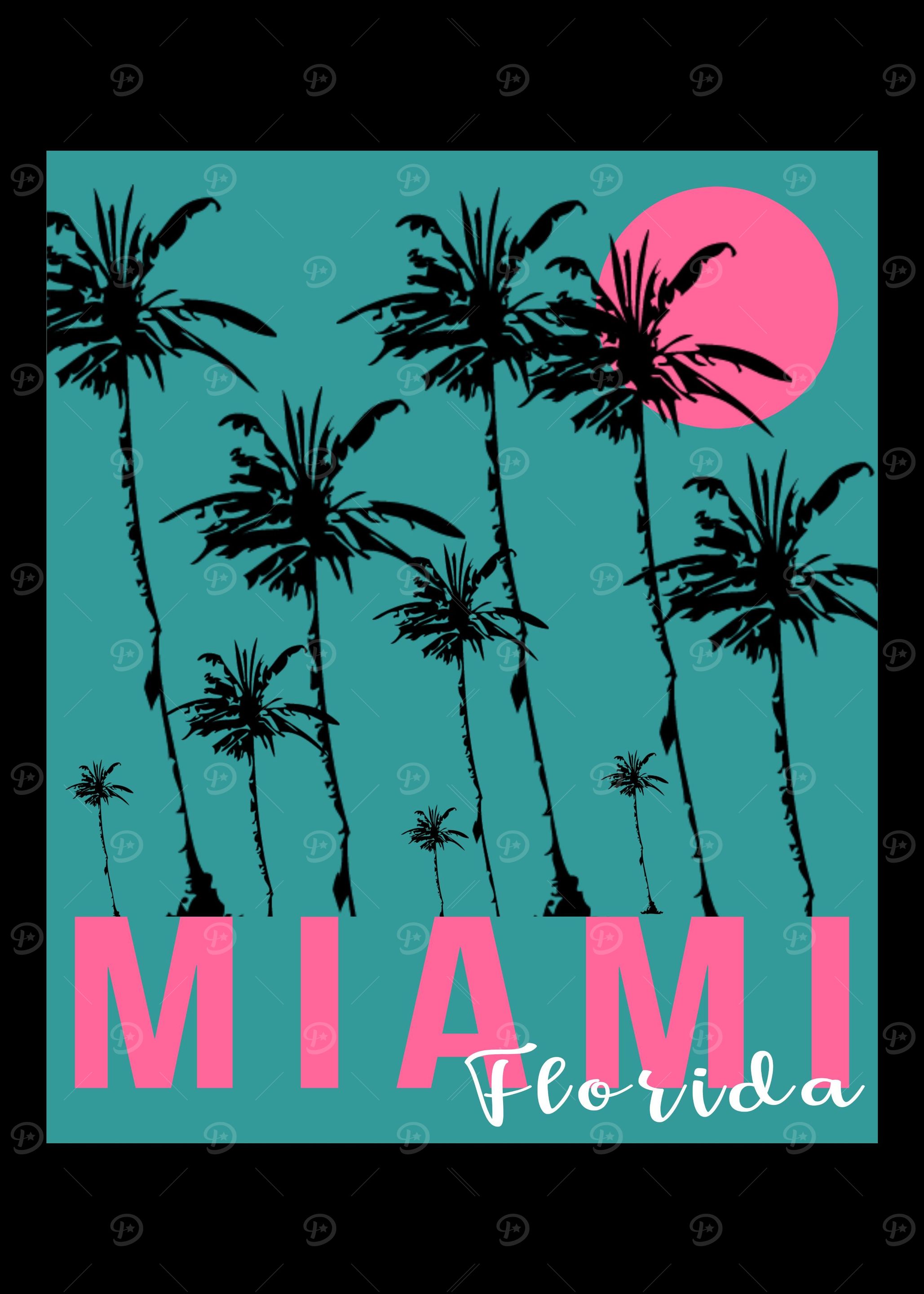 Miami Beach Florida Palm T